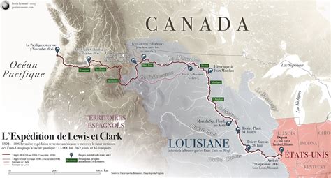  La Expedición de Lewis y Clark; un viaje por la Gran llanura americana y el descubrimiento del Pacífico