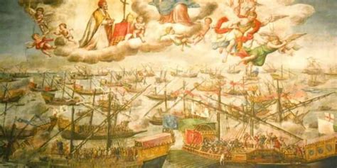 La Batalla de Lepanto: Una Victoria Decisiva Contra la Expansión Otomana Guiada por el Almirante Giovan Battista Doria